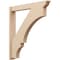 Ekena Millwork 5 1/2-in W x 36-in D x 40-in H Balboa Trad Rough Cedar Woodgrain TimberThane Outlooker, Primed Tan OUTUR055X36X40BOA04RCPR - alternate 1